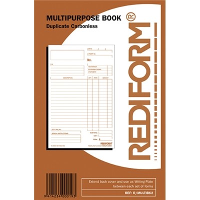 Rediform Duplicate Multipurpose Book 50 Pgs