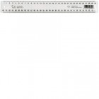 Plastic Ruler Clear 300mm