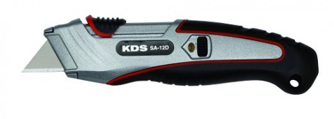 Kds Sa-12b Auto Retracting Safety Knife + 5 Blades
