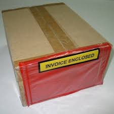 Sellopes Invoice Enclosed Pk/100