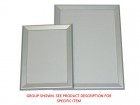 A3 Manhattan Snap Frame Aluminium Silver