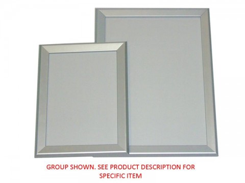 A3 Manhattan Snap Frame Aluminium Silver