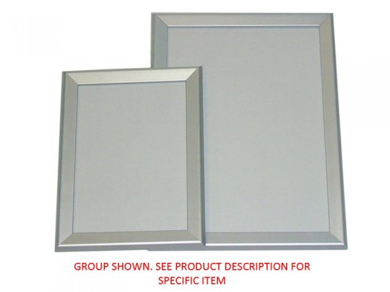 A3 Manhattan Snap Frame Aluminium Silver