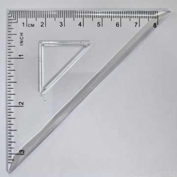 Set Square 45 Degree 9cm
