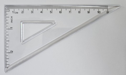Set Square 60 Degree 12cm