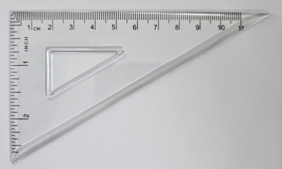 Set Square 60 Degree 12cm