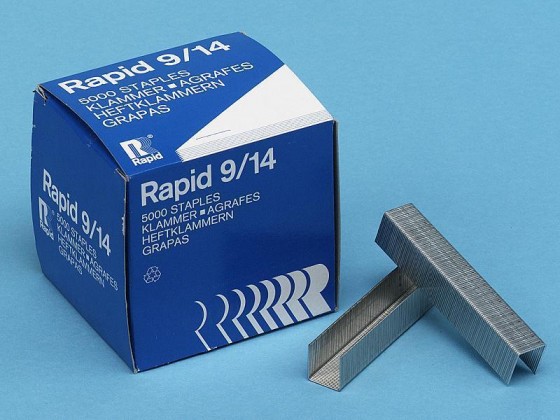 Rapid Staples Hd9/14mm Box 5000