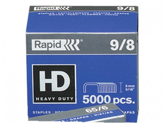 Rapid Staples 9/8 Super Strong Box/5000
