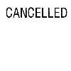 Dixon Self Inking Stamp Cancelled Red