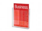 Brochure Holder A4 Wall Mounted Portrait