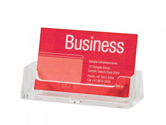 Esselte Business Card Holder Landscape