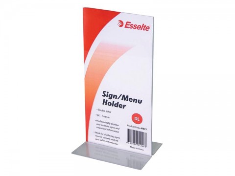 Dl Menu Holder Stand Up