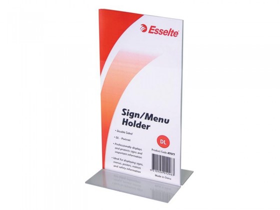 Dl Menu Holder Stand Up