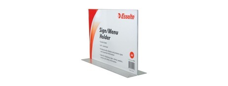 A4 Sign/menu Holder 2 Sided Landscape