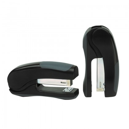 Marbig Stapler Half Strip Standup 28 Sheet Black