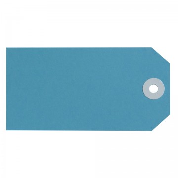 Shipping Tags No.4 54 X 108mm Blue Bx/50