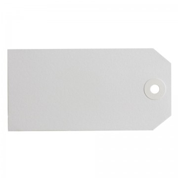 Shipping Tags No.4 54 X 108mm White Bx/50