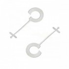 Avery Dennison 25mm Clear Hook Pins Bx/5000