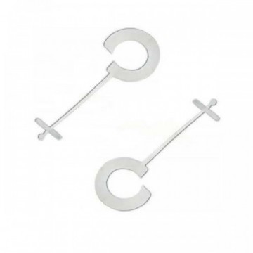 Avery Dennison 25mm Clear Hook Pins Bx/5000