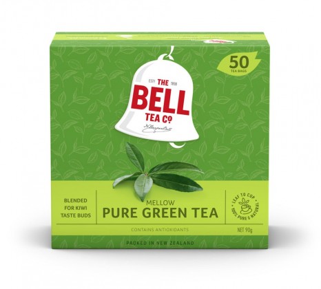 Bell Tea Bags Tagless Green Pure Box/50