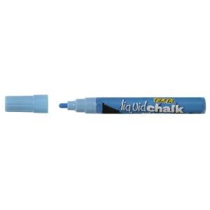 Texta Liquid Chalk Wet Wipe Marker Bullet 4.5mm Blue