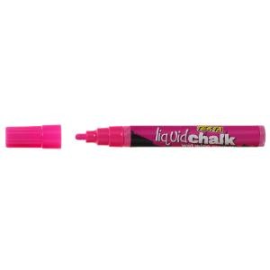 Texta Liquid Chalk Wet Wipe Marker Bullet 4.5mm Pink