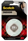 3m Scotch Indoor Double-sided Mounting Tape 114s 25.4mm X 1.27m Roll