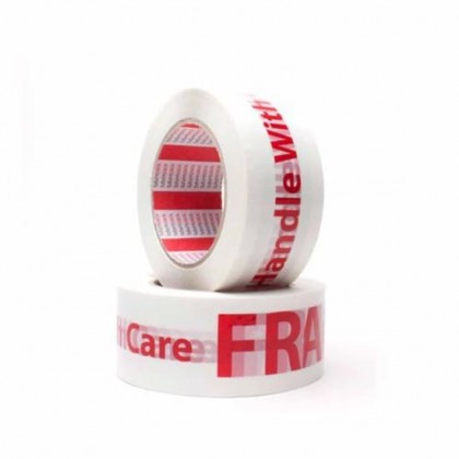 Printed Tape Fragile Handle With Care 48mm X 100m