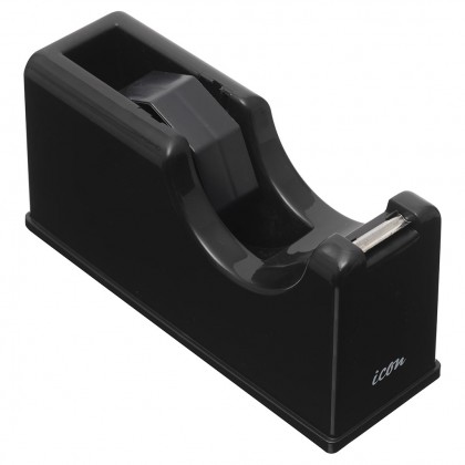 Icon Tape Dispenser Adjustable For 33m & 66m Rolls Black