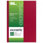 Olympic Card 160gsm A4 Intensive Red 15 Sheets