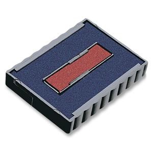 Trodat 4750 Ink Pad - Blue/red