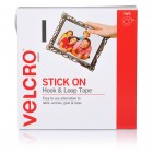 Velcro Hook & Loop Tape 20mm X 5m White In Dispenser