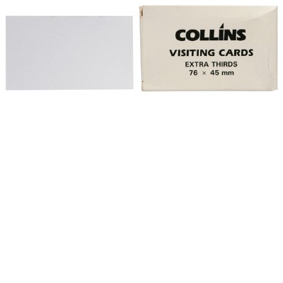 Visiting Cards 76x45mm  (extra Thirds)