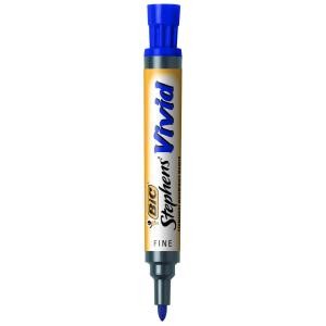 Stephens Vivid Permanent Marker Blue