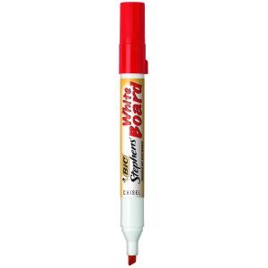 Bic Velleda Whiteboard Marker Chisel Red