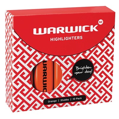 Warwick Highlighter Orange