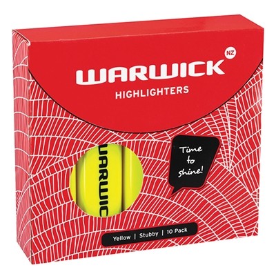 Warwick Highlighter Yellow