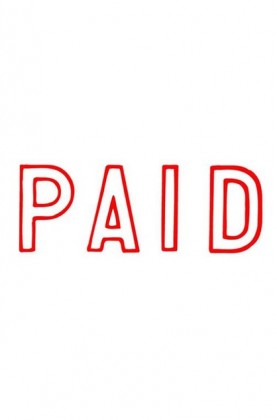 X-stamper Stamp Self Inking Paid Red