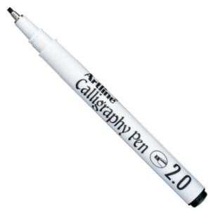 Calligraphy Pen Black 2.0