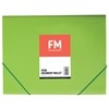 Fm Vivid Document Wallet Lime Green