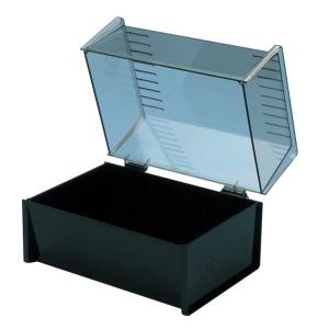 System Card File/tickler 6x4 Box 102 X 152mm Black