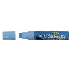 Texta Liquid Chalk Wet Wipe Marker Jumbo 15mm Blue