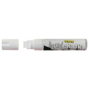 Texta Liquid Chalk Wet Wipe Marker Jumbo 15mm White