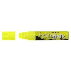 Texta Liquid Chalk Wet Wipe Marker Jumbo 15mm Yellow