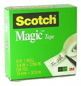 Scotch 810 Magic Tape 19mm X 33m