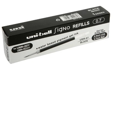 Uni-ball Signo Umr-87 Refill Black Fine