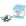 Clippie Small Slide Paper Clip Silver Pk/100