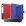 Marbig Polypropylene Box File With Dome Button Blue