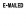 Dixon Self Inking Stamp Emailed Red