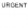Dixon Self Inking Stamp Urgent Red